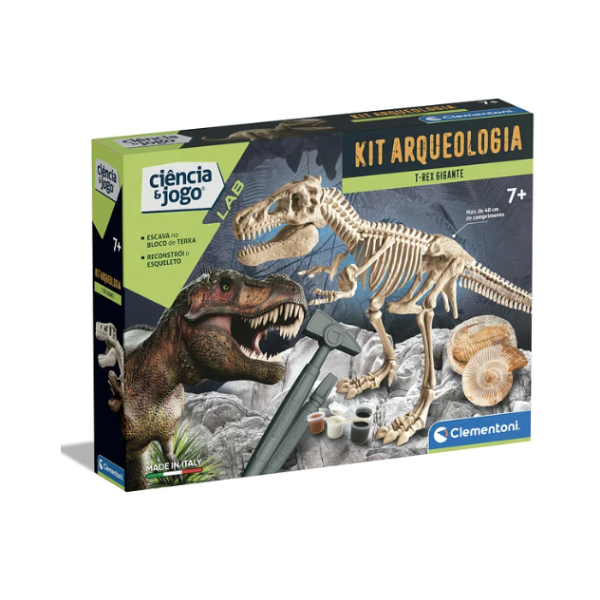 Clementoni 67361 Kit Arqueologia T-Rex Gigante